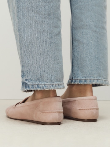 Next Mocassins 'Forever Comfort' in Roze