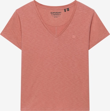 Superdry & Co Paita 'Studios' värissä vaaleanpunainen: etupuoli