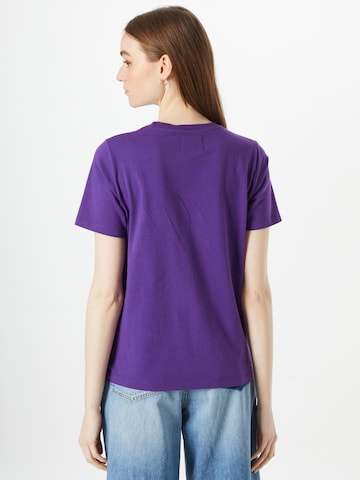 T-shirt 'Mia' WOOD WOOD en violet