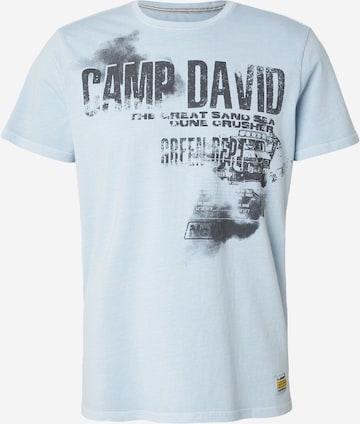 CAMP DAVID Paita värissä sininen: etupuoli