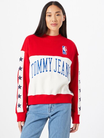 Tommy Jeans Tréning póló - piros: elől