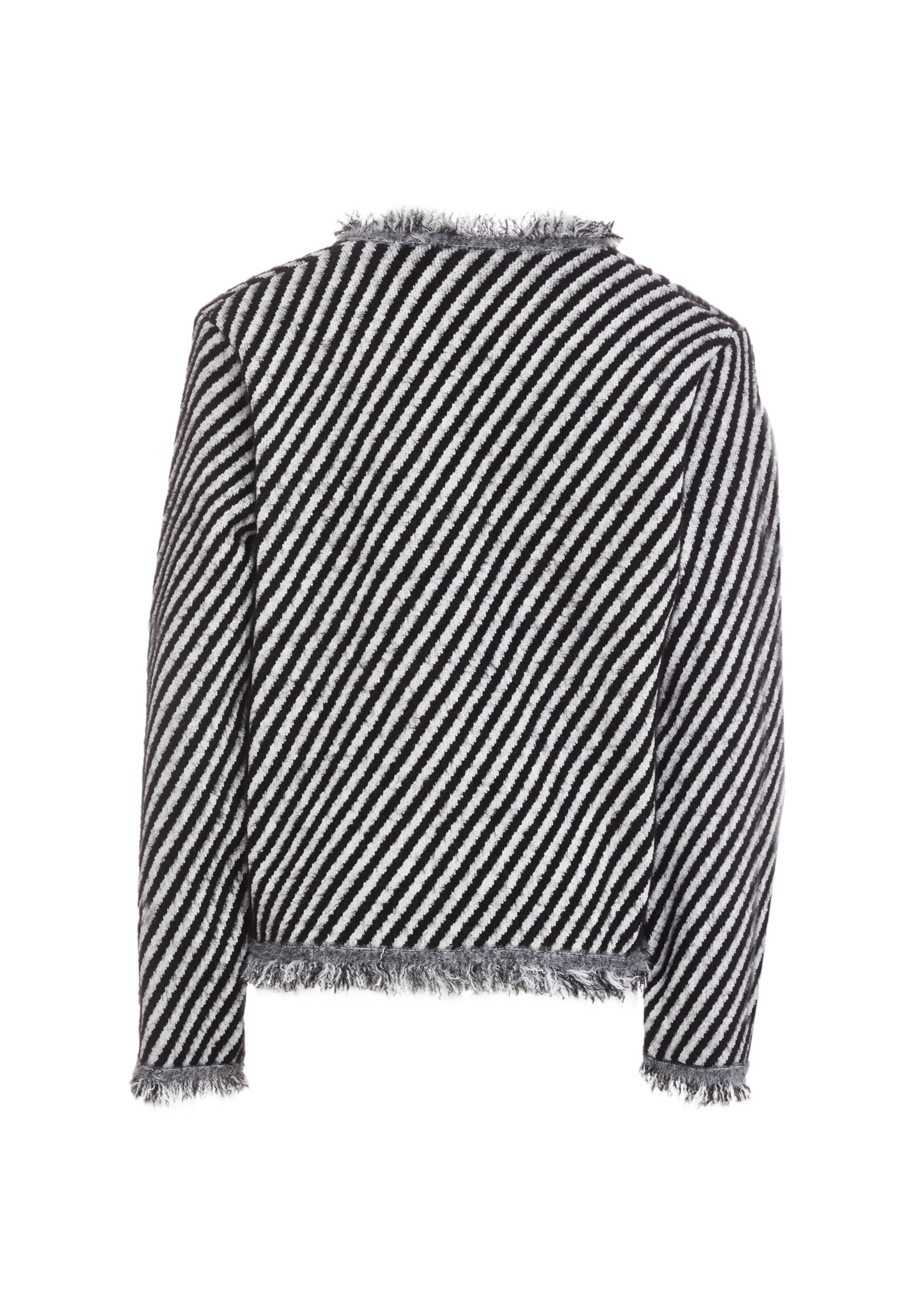 CARNEA - Casaco de malha em preto