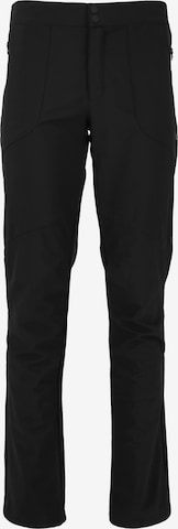 Whistler Regular Outdoor Pants 'Saldon' in Black: front