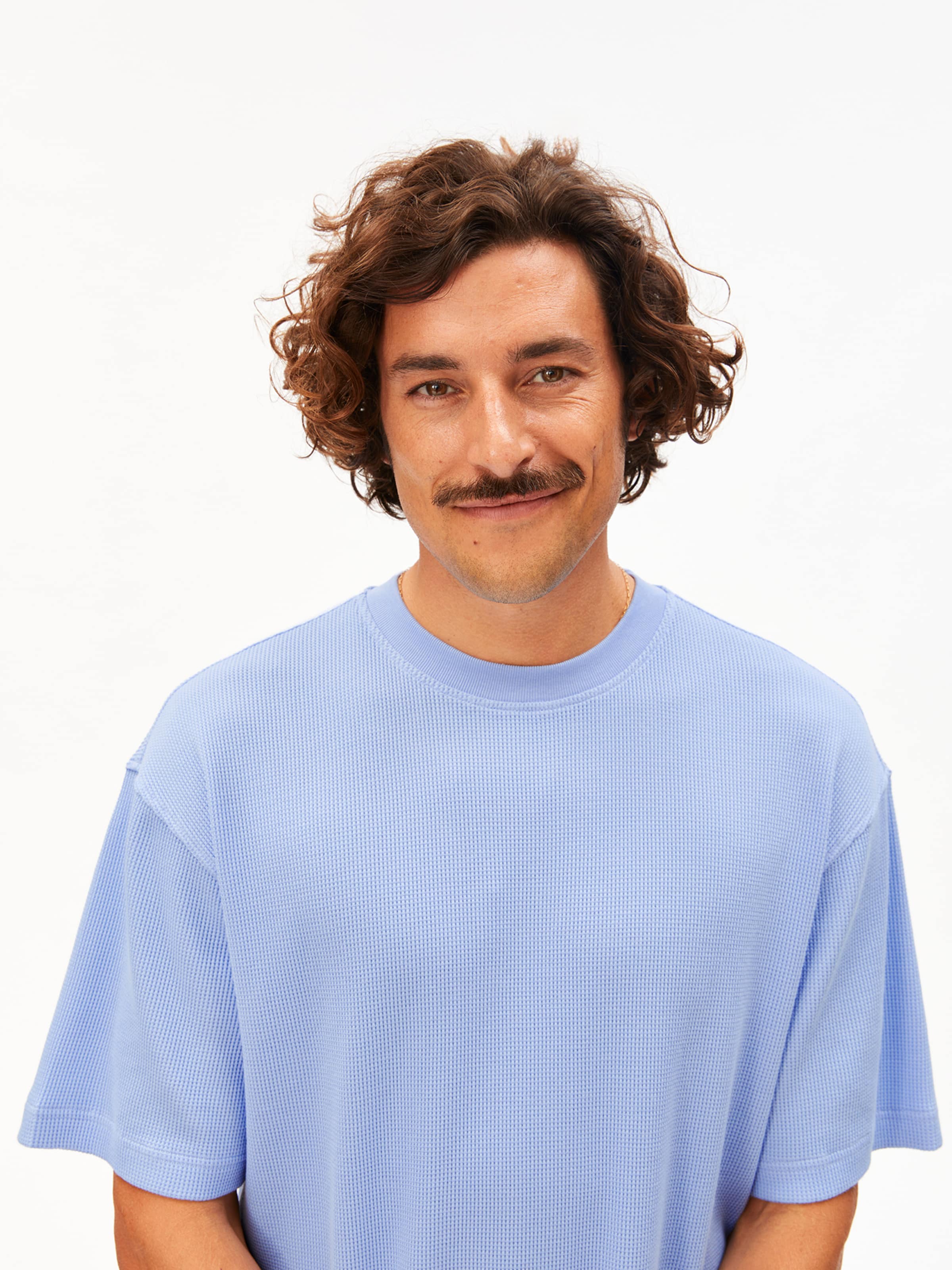 ARMEDANGELS Shirt in Blauw