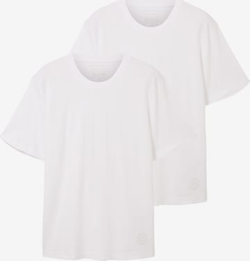 TOM TAILOR Tričko – bílá: přední strana