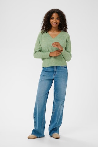 Pullover 'Niel' di Kaffe in verde