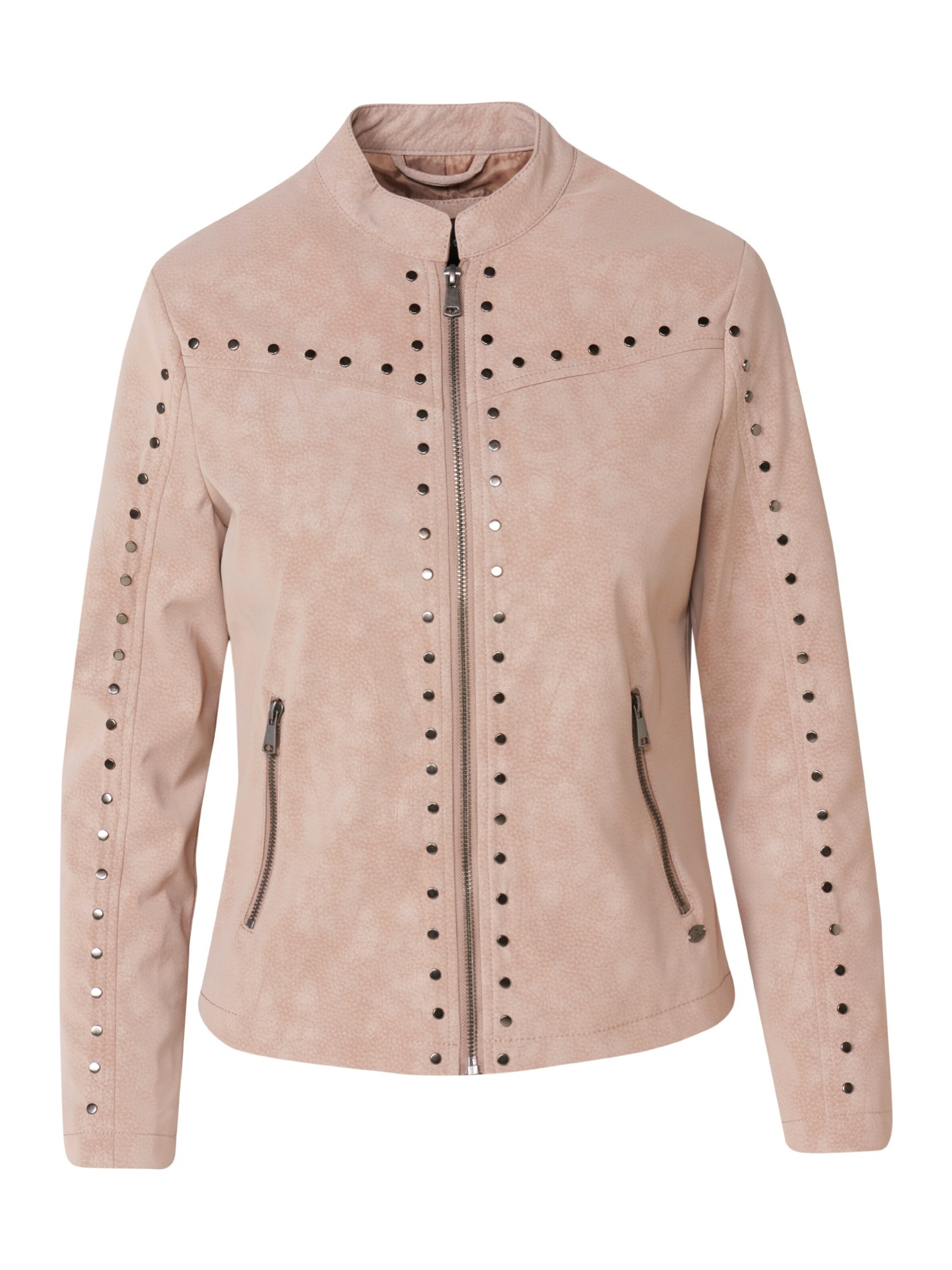 KOROSHI Between-season jacket in Beige: front