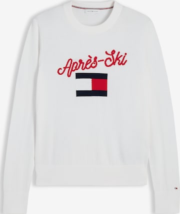 TOMMY HILFIGER Kampsun, värv valge: eest vaates