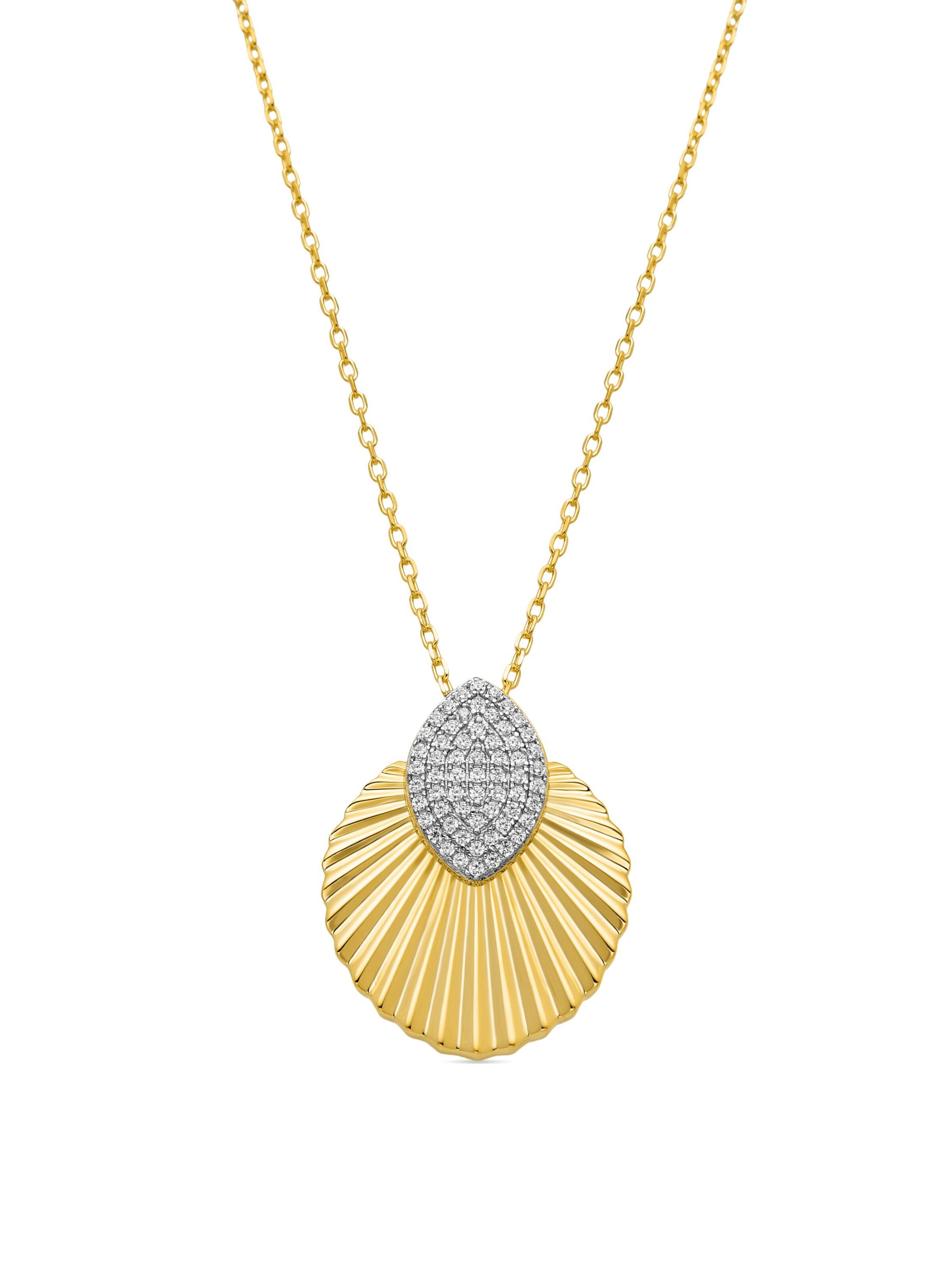 Luxenter Kæde 'Drakfar' i guld