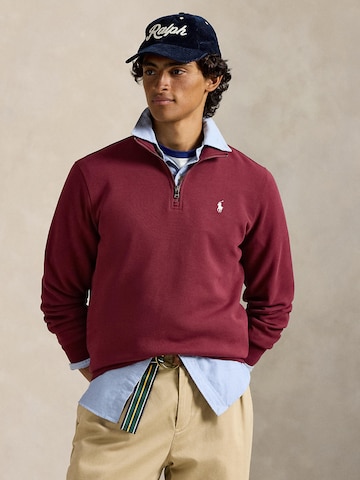 Sweat-shirt Polo Ralph Lauren en rouge : devant