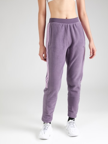 Regular Pantalon de sport 'TIRO' ADIDAS SPORTSWEAR en violet : devant