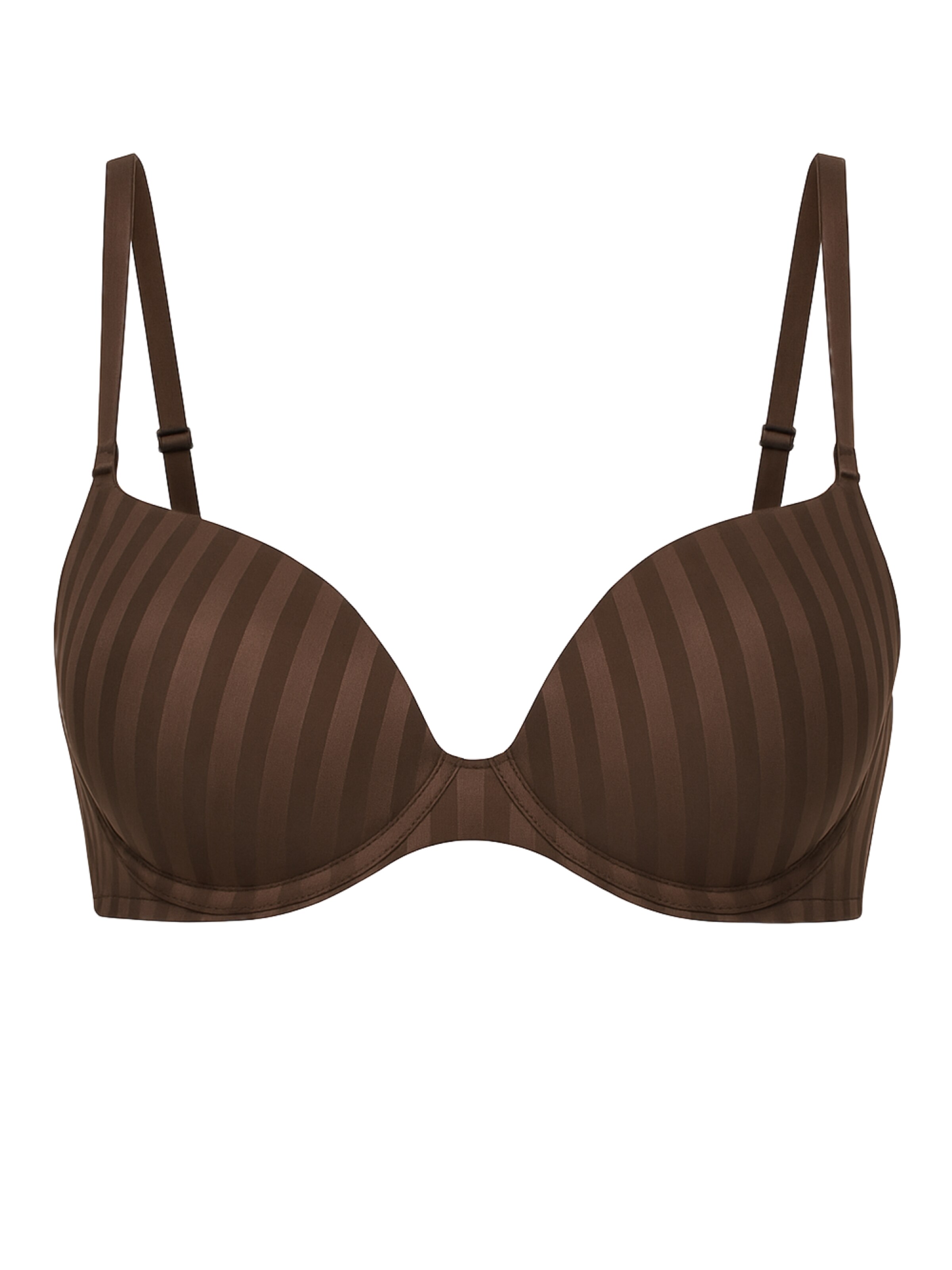 C&City Push-up Bra in Brown: front