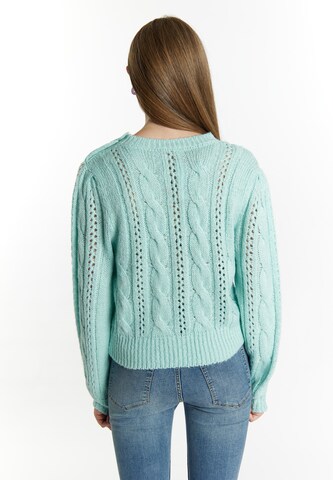 MYMO Pullover 'Blonda' in Blau