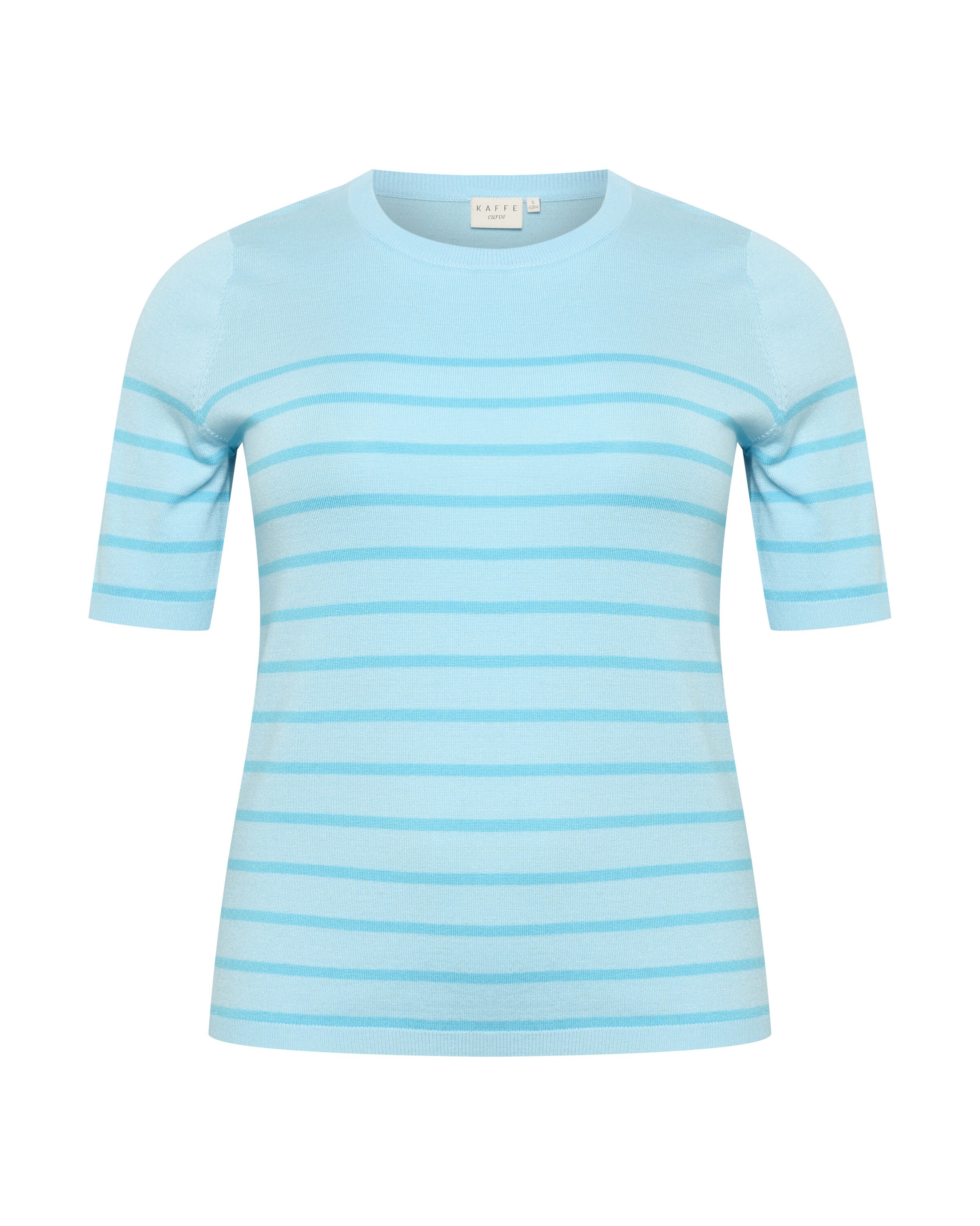 Pullover 'Malia' di KAFFE CURVE in blu: frontale