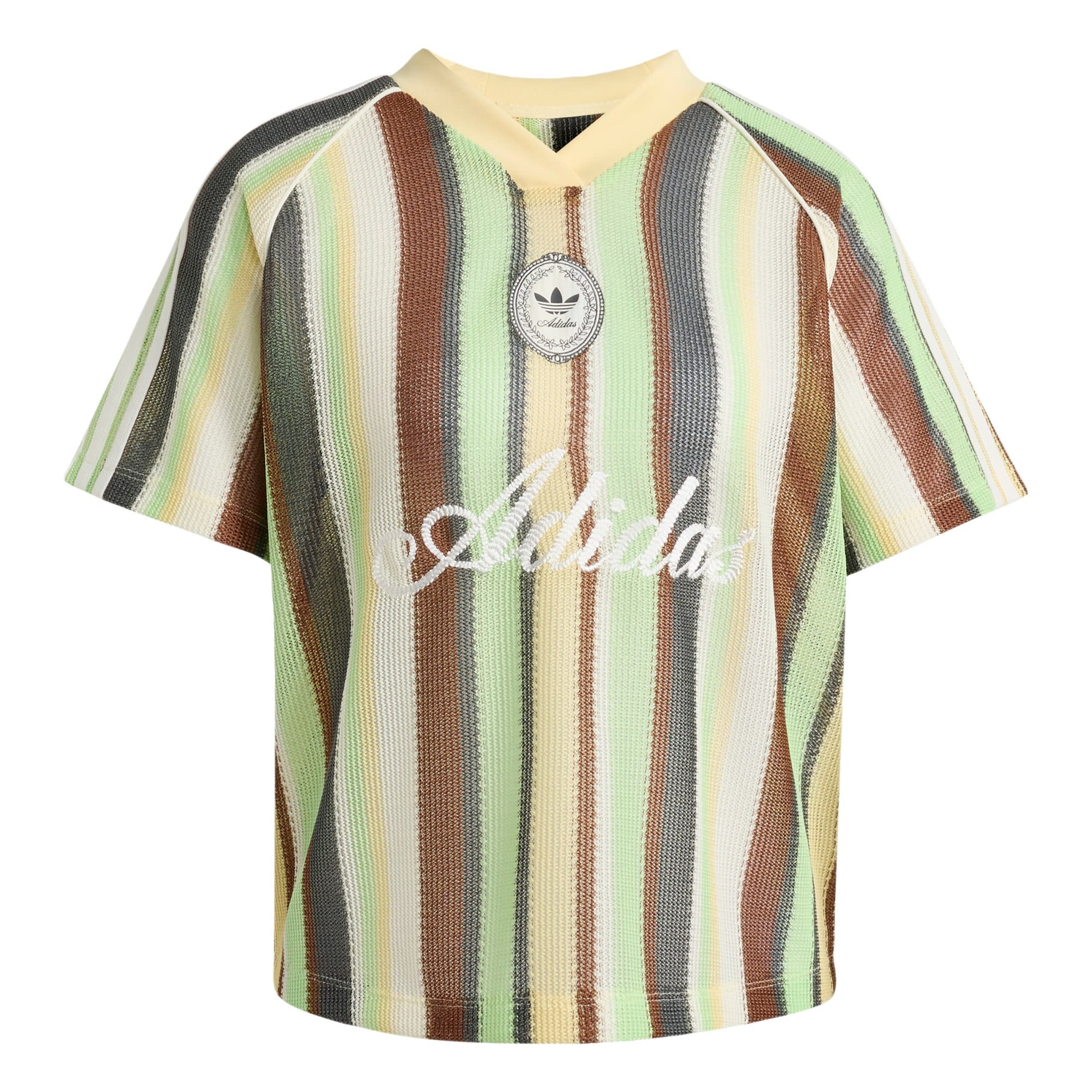 ADIDAS ORIGINALS Shirt 'Summer Glow' in Geel: voorkant