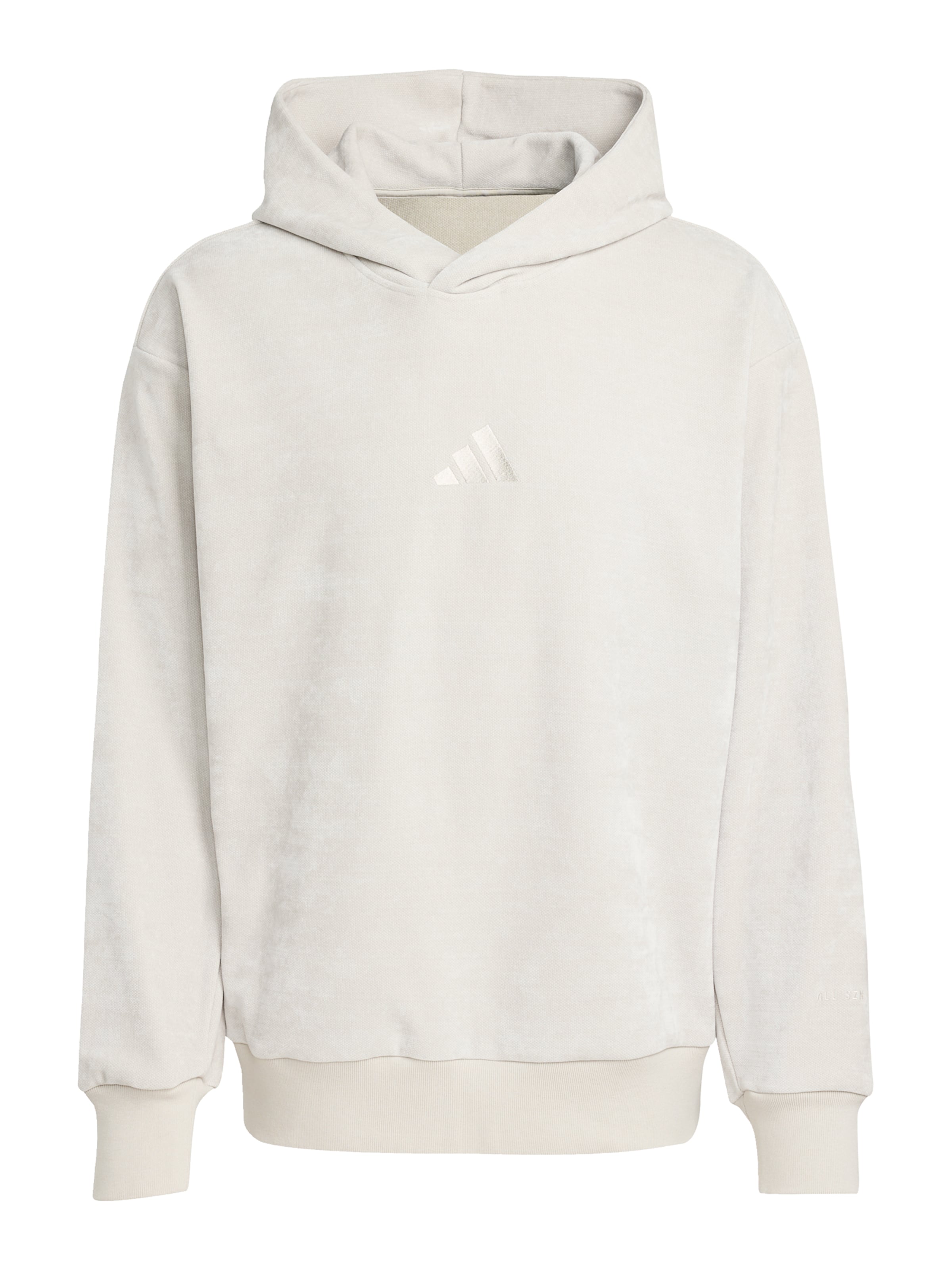 ADIDAS SPORTSWEAR Αθλητική μπλούζα φούτερ 'A SZN' σε μπεζ: μπροστά