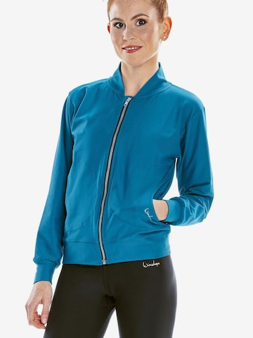 Winshape Athletic Jacket 'J007C' in Blue