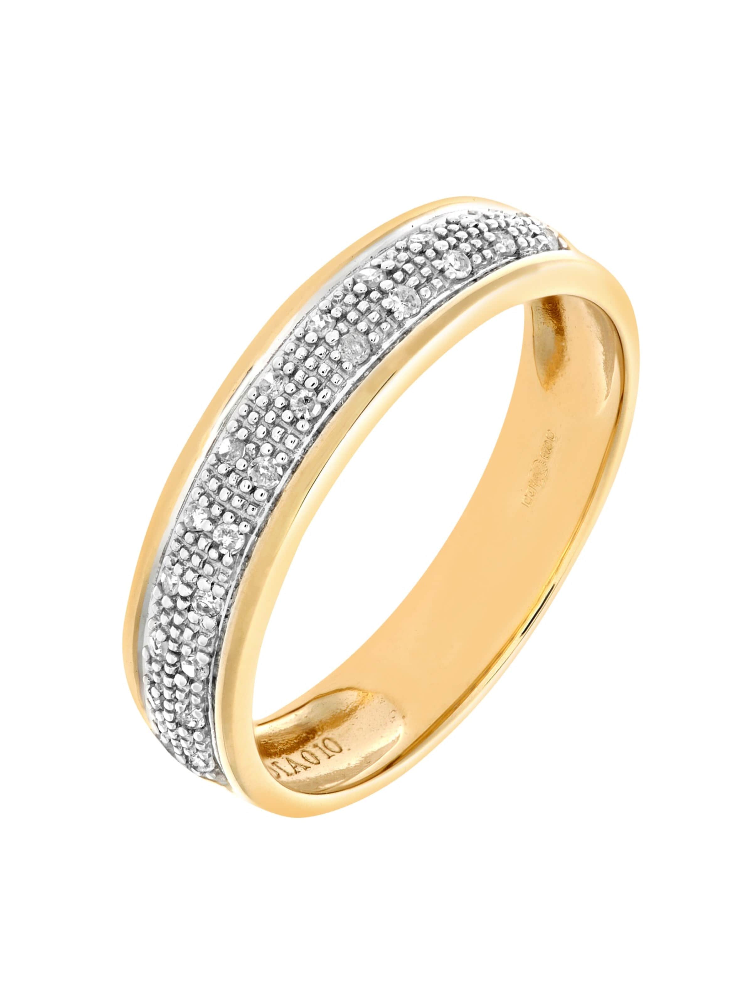 DIAMANT LETERNEL Ring in Gold: front