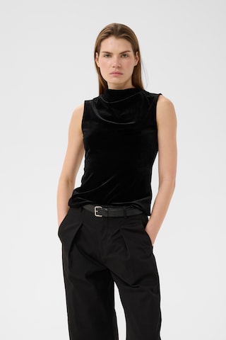 InWear - Top 'Miliie' em preto: frente