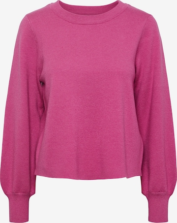 PIECES Sweater 'Jenna' in Pink: front