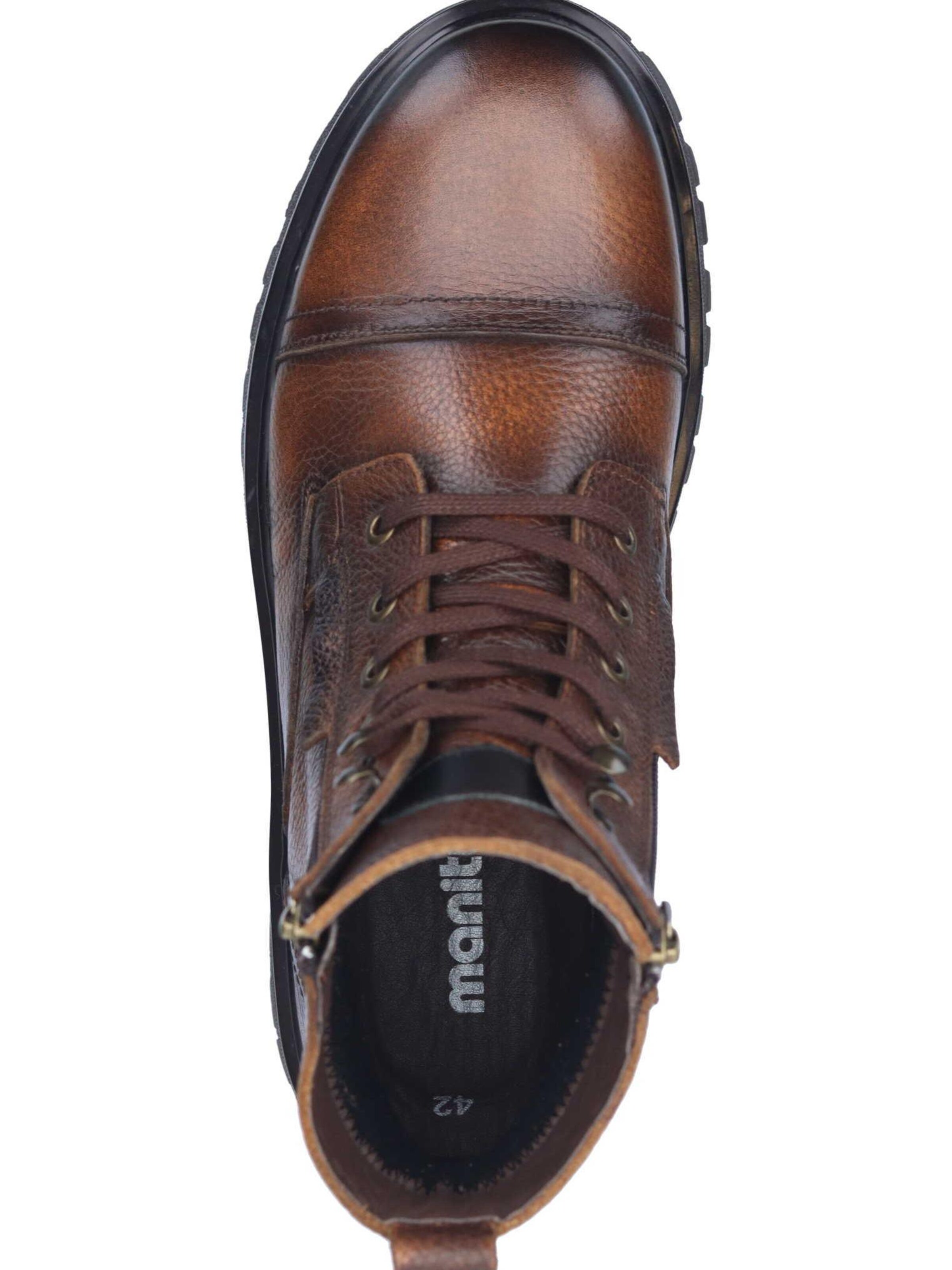 MANITU Boots in Brown