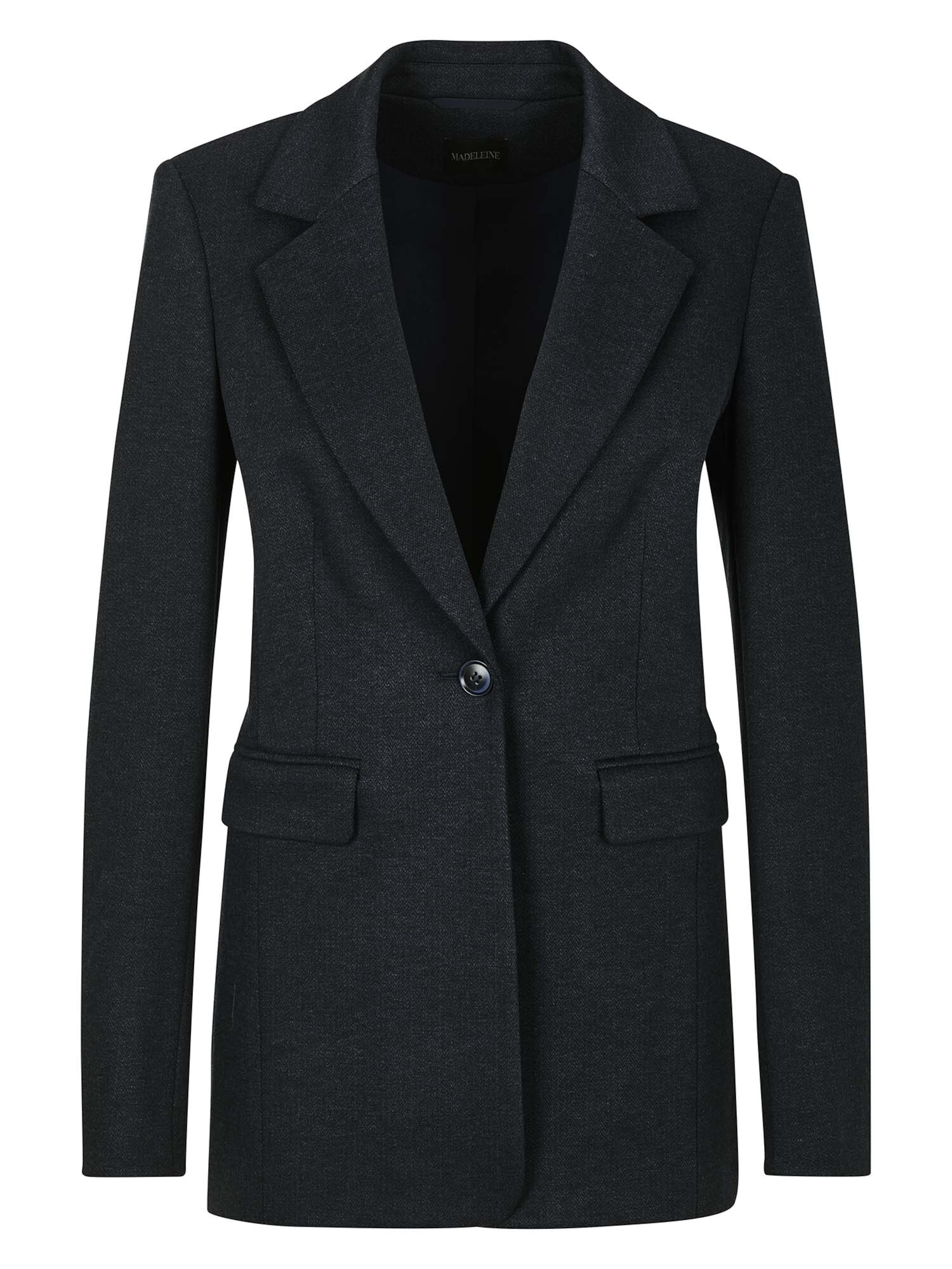 Blazer MADELEINE en bleu : devant