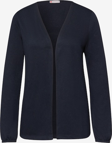 STREET ONE Strickjacke in Blau: Vorderseite