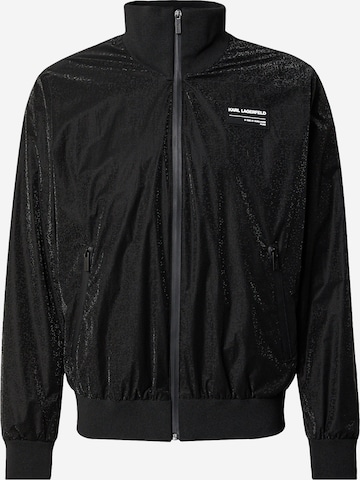 Karl LagerfeldPrijelazna jakna - crna boja: prednji dio