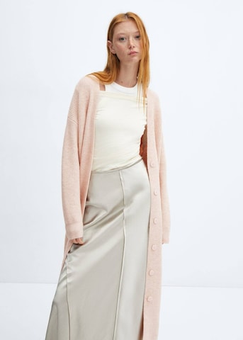 MANGO Strickjacke 'Canet' in Pink: predná strana