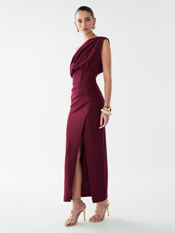 BWLDR - Vestido de noche 'Rhodia' en rojo