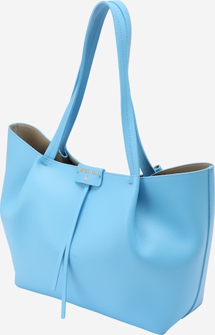PATRIZIA PEPE Μεγάλη τσάντα σε μπλε: μπροστά