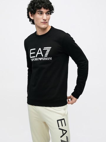 EA7 Emporio Armani Mikina – černá