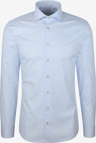 SEIDENSTICKER Hemd in Blau: Vorderseite