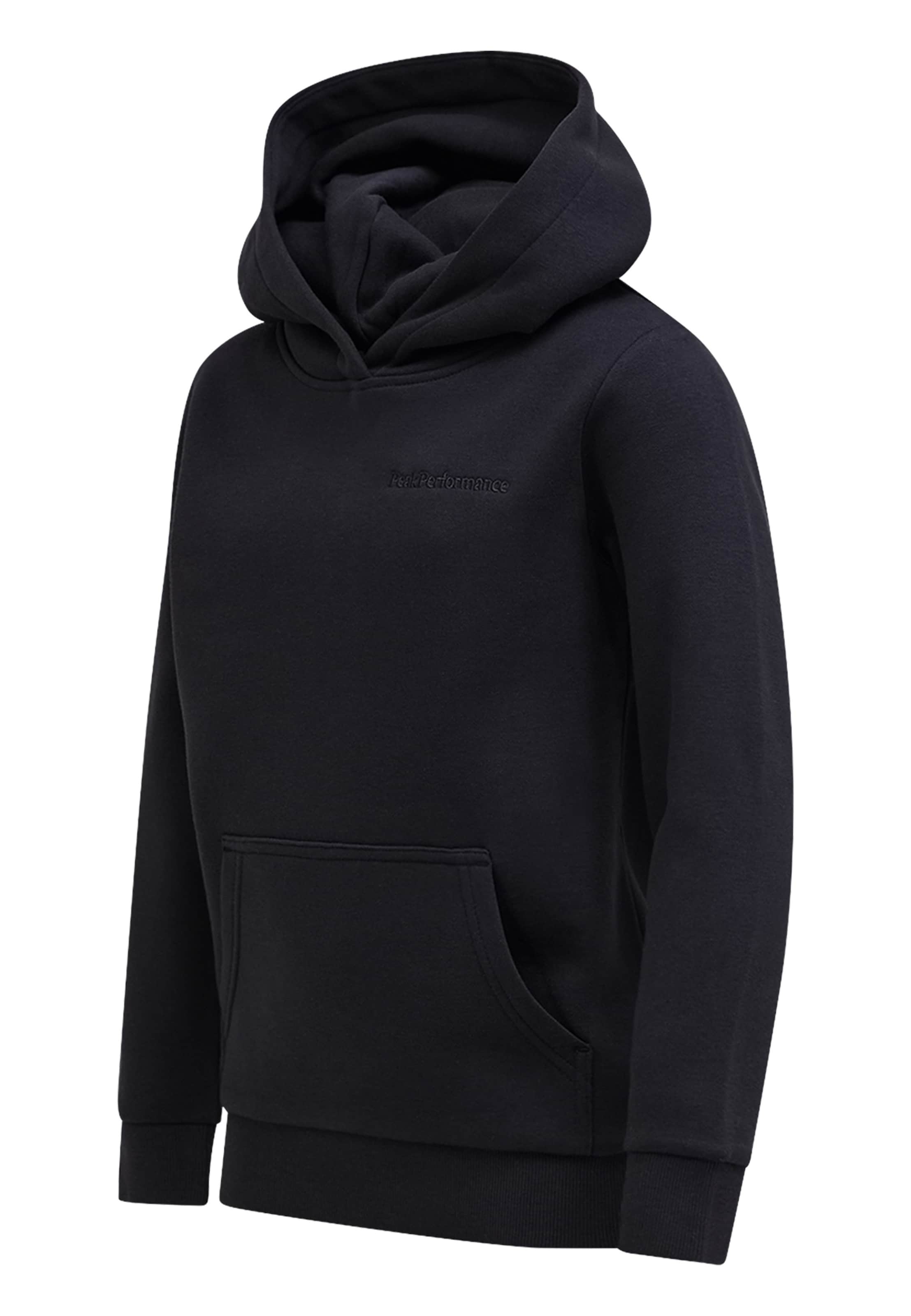 PEAK PERFORMANCE Sportsweatshirt in Zwart