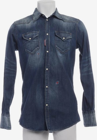 DSQUARED2 Button Up Shirt in M in Blue: front