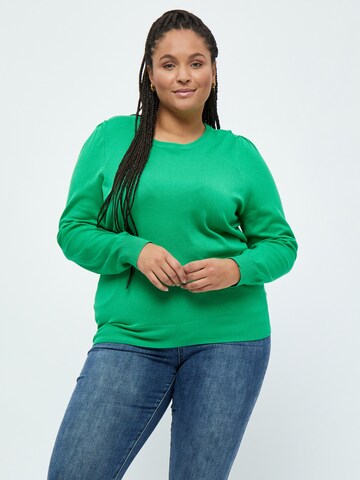 Peppercorn Pullover 'Tana' in Grün: Vorderseite