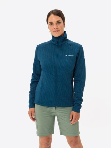VAUDE Funktionsfleecejacke 'Skomer' (GRS) in Blau: Vorderseite