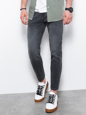 Ombre Slimfit Jeans 'P1077' in Zwart
