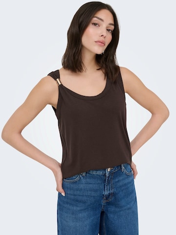 JDY Top 'JDYUFFA' - Hnedá