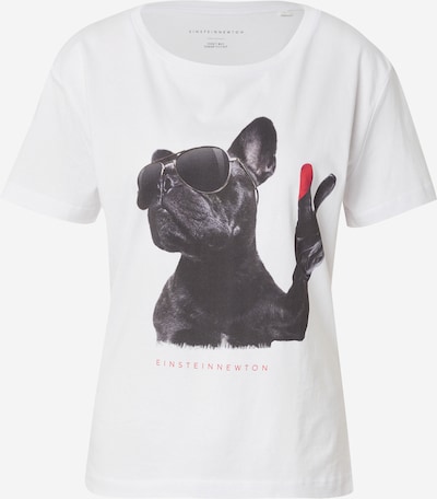 Marškinėliai 'Peace Dog' iš EINSTEIN & NEWTON, spalva – raudona / juoda / balta, Prekių apžvalga