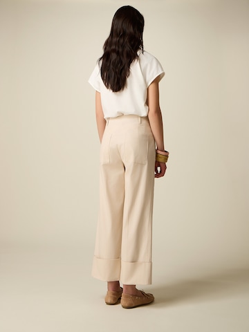 oltre Baggy Trousers in Beige