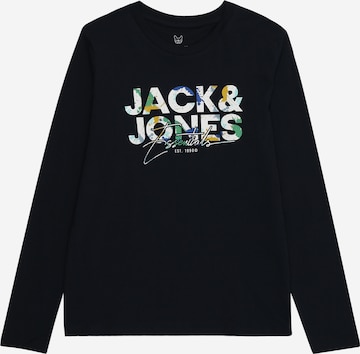 Jack & Jones Junior Shirt 'JJGeplas' in Blauw: voorkant