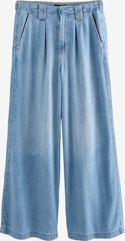 mėlyna Next Plačios klešnės Džinsai su kantu: priekis