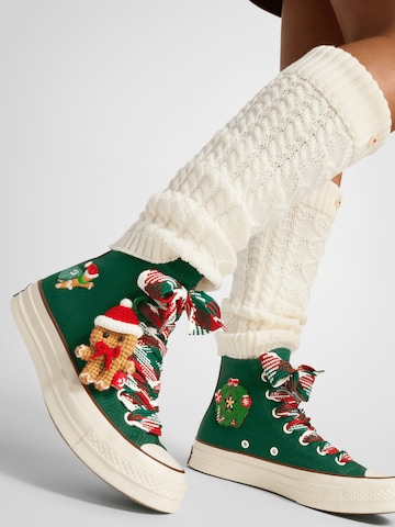 Sneaker alta 'Converse' di CONVERSE in verde