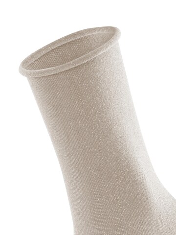 FALKE Socken 'Shiny'‌‌‌‌‌‌‌ in Silber
