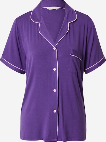 Cyberjammies Pajama Shirt 'Tilly' in Purple: front