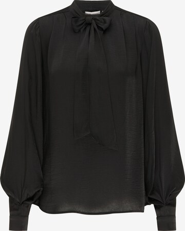 RISA Blouse in Zwart: voorkant