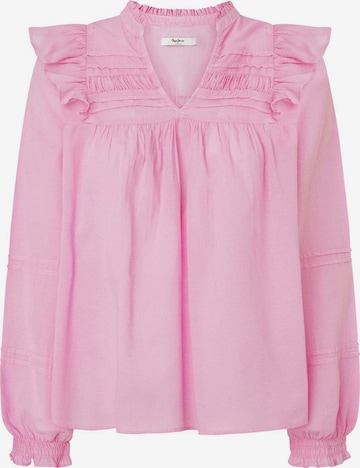 Pepe Jeans Bluse ' LORELY ' in Pink: Vorderseite
