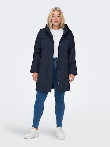 ONLY Carmakoma Übergangsjacke in Blau