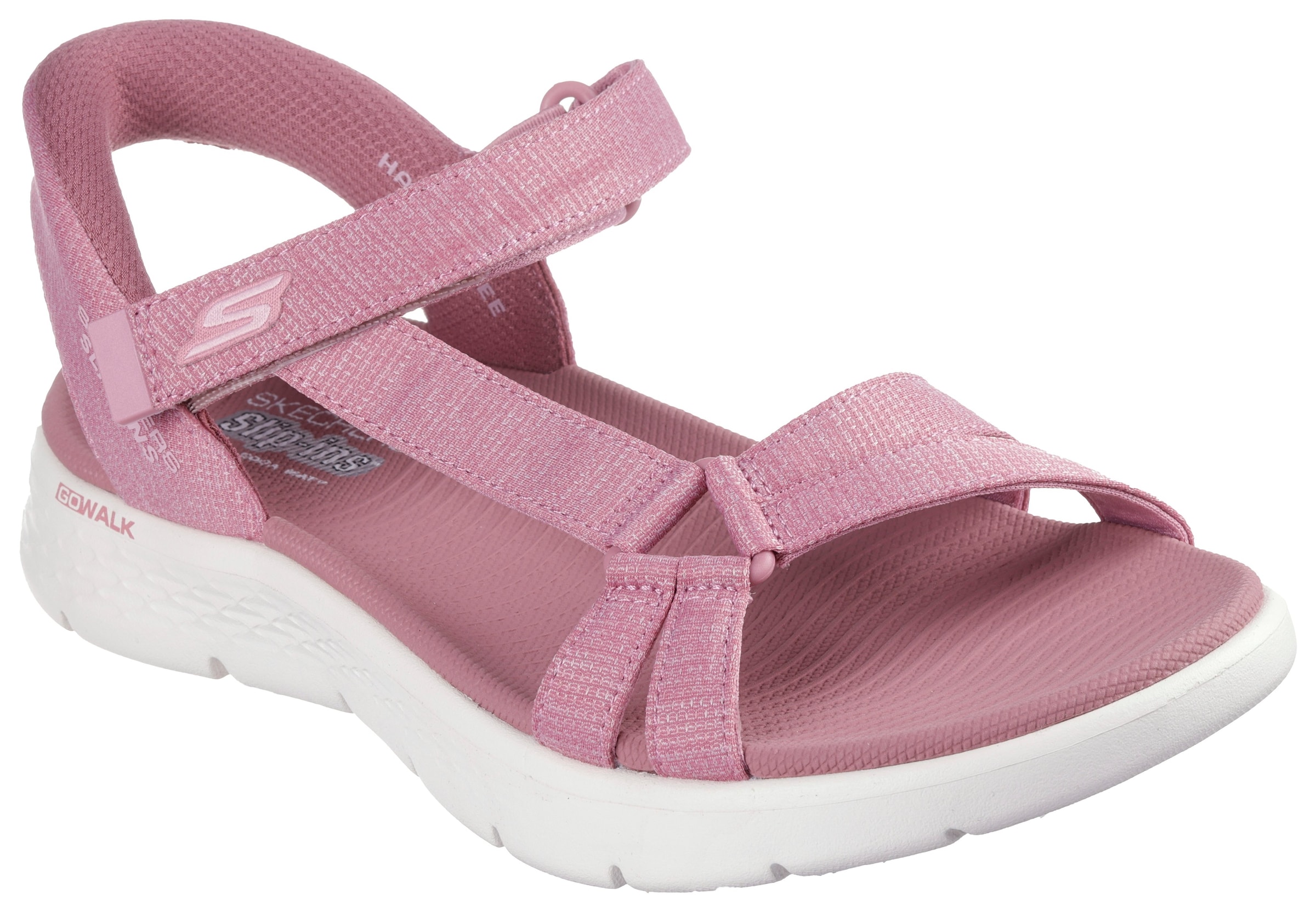 SKECHERS Sandale in Pink: Vorderseite